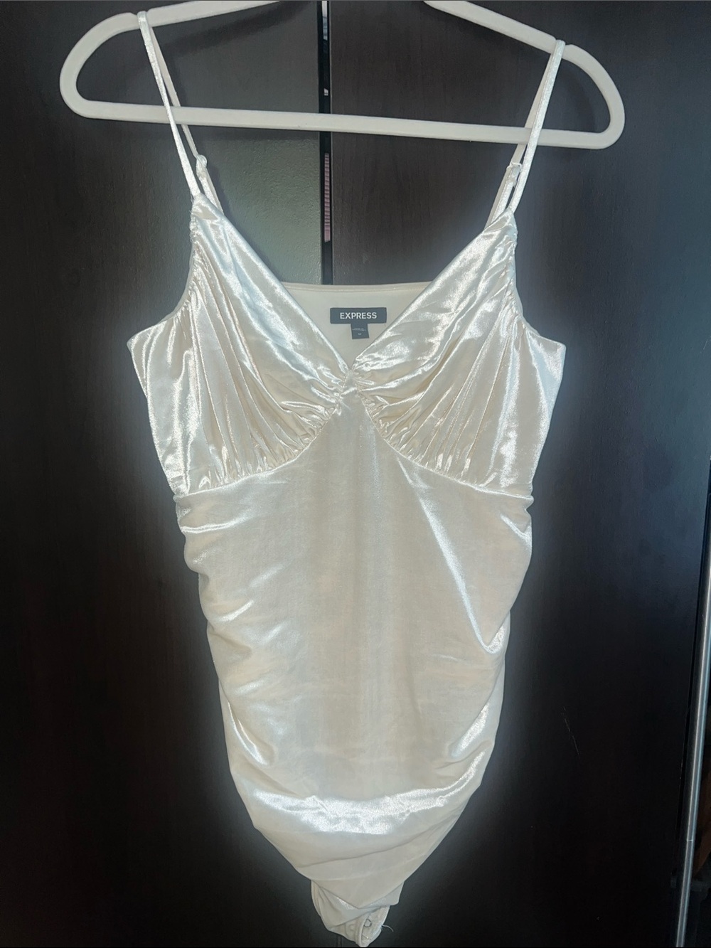 Express Velvet Bodysuit